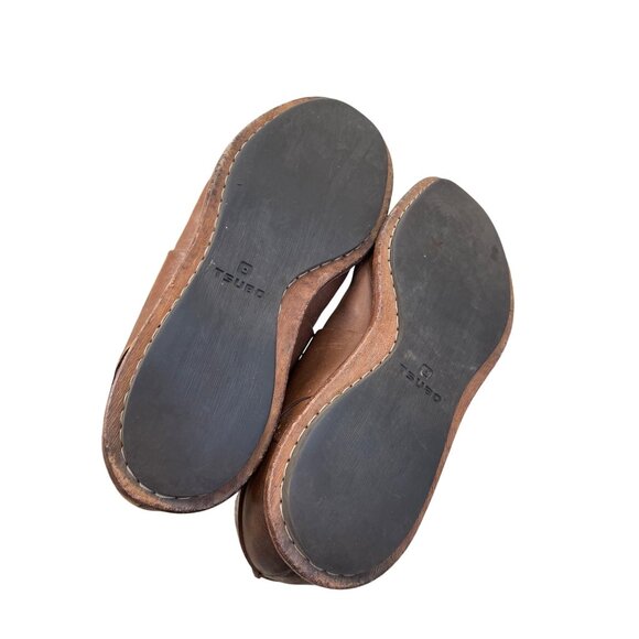 Tsubo Mens Brown Leather Cap Toe Oxford Dress Shoes Size 12 SKU 8429 - Picture 14 of 16